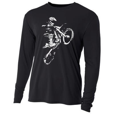 Motocross Dirt Bike Cooling Performance Long Sleeve Crew