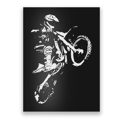 Motocross Dirt Bike Poster