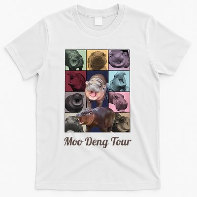 Moo Deng Baby Hippo Moo Deng Bouncy Cute Moo Dang T-Shirt
