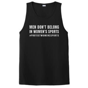 Men Dont Belong Protect Womens Sports PosiCharge Competitor Tank