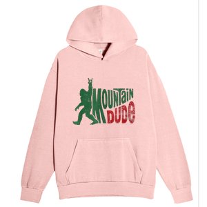 Mountain Dude Bigfoot Sasquatch Rock On Urban Pullover Hoodie