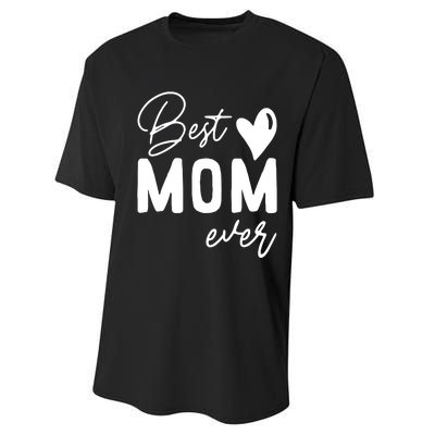 Mothers Day Best Mom Ever Gifts From Daughter Performance Sprint T-Shirt