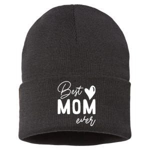 Mothers Day Best Mom Ever Gifts From Daughter Sustainable Knit Beanie