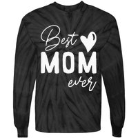 Mothers Day Best Mom Ever Gifts From Daughter  Mom Tie-Dye Long Sleeve Shirt