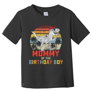 Mommy Dinosaur Birthday Mom Matching Family Toddler T-Shirt