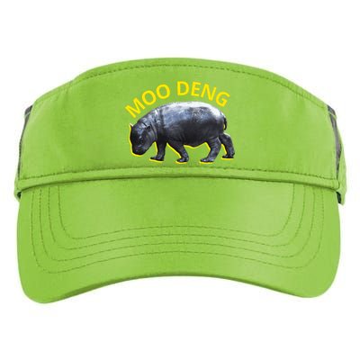 Moo Deng Baby Hippo Adult Drive Performance Visor