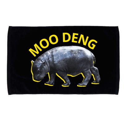 Moo Deng Baby Hippo Microfiber Hand Towel