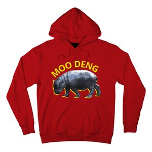 Moo Deng Baby Hippo Hoodie