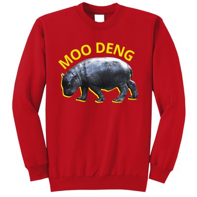 Moo Deng Baby Hippo Sweatshirt