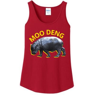 Moo Deng Baby Hippo Ladies Essential Tank