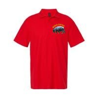 Moo Deng Baby Hippo Softstyle Adult Sport Polo