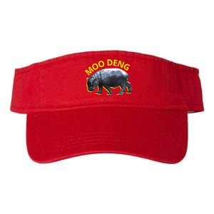 Moo Deng Baby Hippo Valucap Bio-Washed Visor