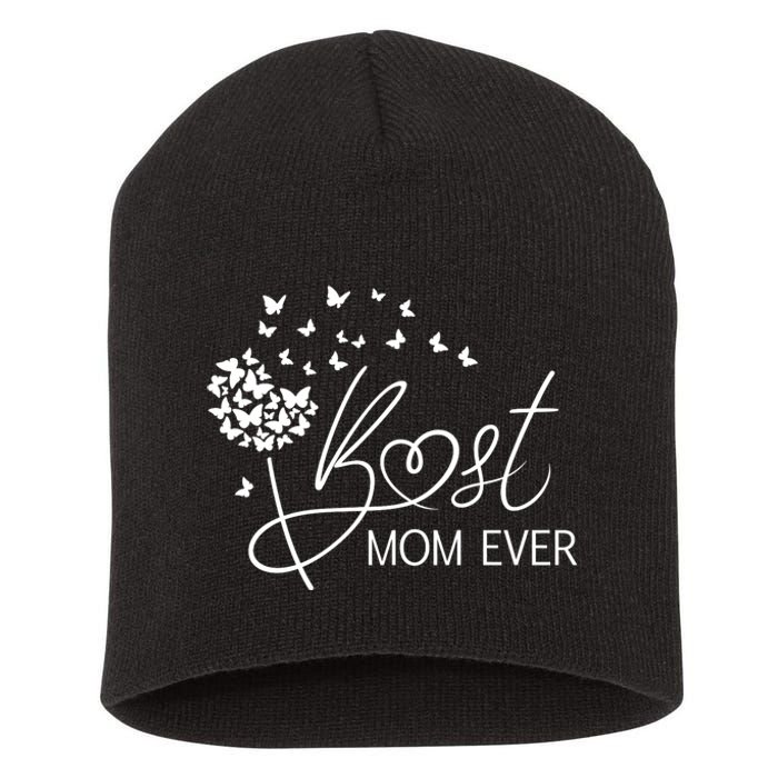 Mothers Day Best Mom Ever Gifts From Daughter Son Mom Short Acrylic Beanie