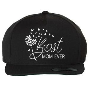 Mothers Day Best Mom Ever Gifts From Daughter Son Mom Wool Snapback Cap