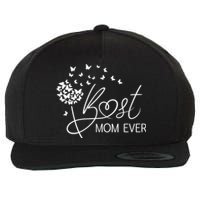 Mothers Day Best Mom Ever Gifts From Daughter Son Mom Wool Snapback Cap