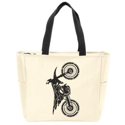 Motocross Dirt Bike Apparel Dirt Bike Motocross Zip Tote Bag