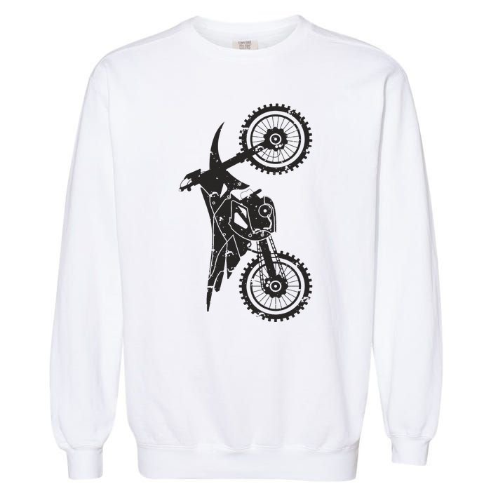 Motocross Dirt Bike Apparel Dirt Bike Motocross Garment-Dyed Sweatshirt