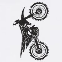 Motocross Dirt Bike Apparel Dirt Bike Motocross V-Neck T-Shirt