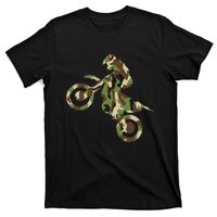 Motocross Dirt Bike Racing Camo Camouflage T-Shirt