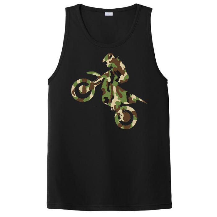 Motocross Dirt Bike Racing Camo Camouflage PosiCharge Competitor Tank