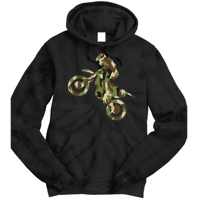 Motocross Dirt Bike Racing Camo Camouflage Tie Dye Hoodie