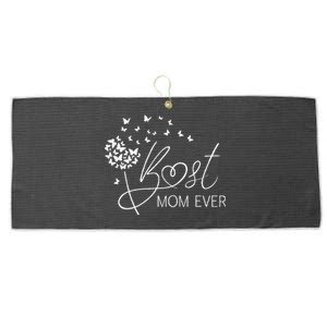 Mothers Day Best Mom Ever Gifts From Daughter Son Mom Large Microfiber Waffle Golf Towel