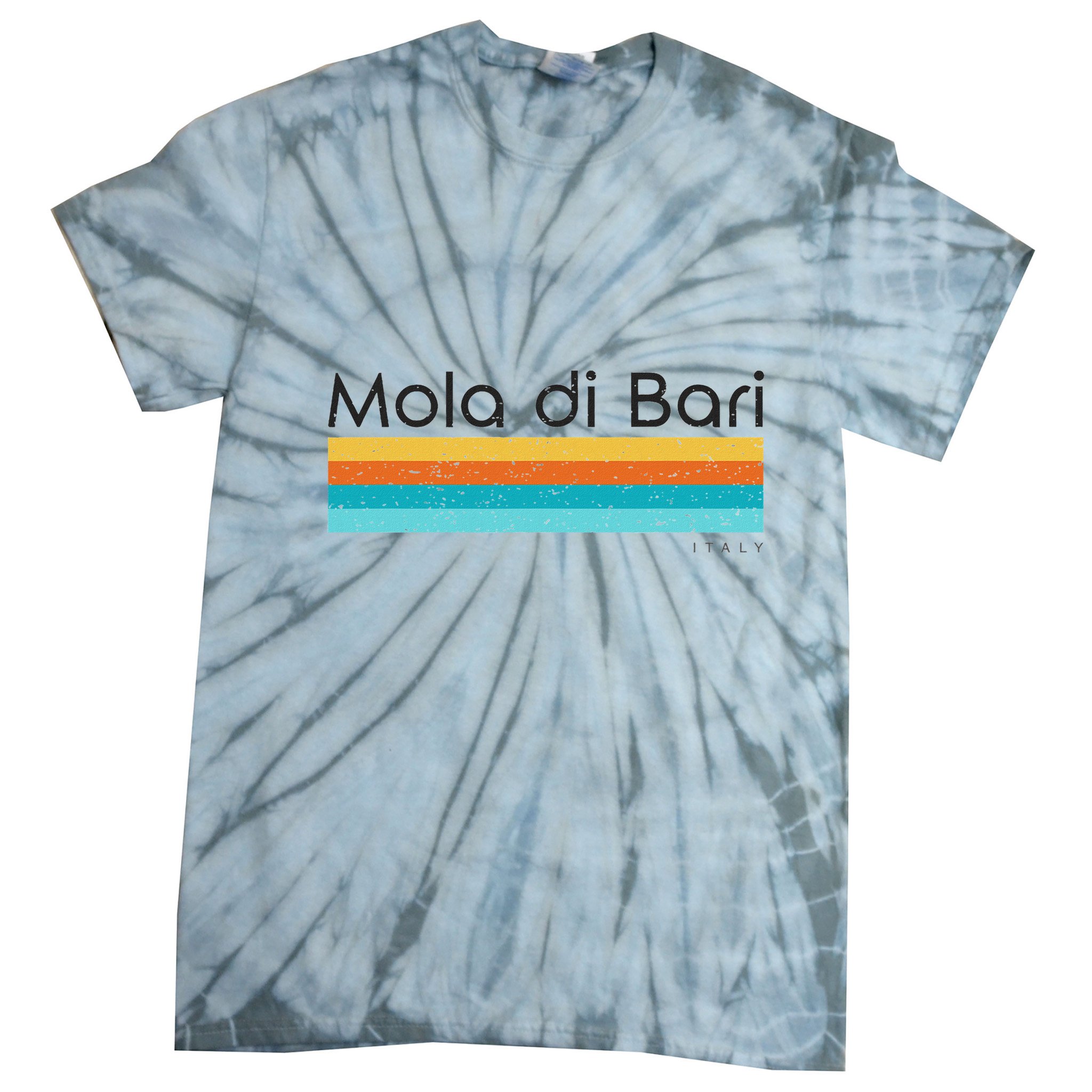 Mola Di Bari Italy Tie-Dye T-Shirt