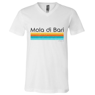 Mola Di Bari Italy V-Neck T-Shirt