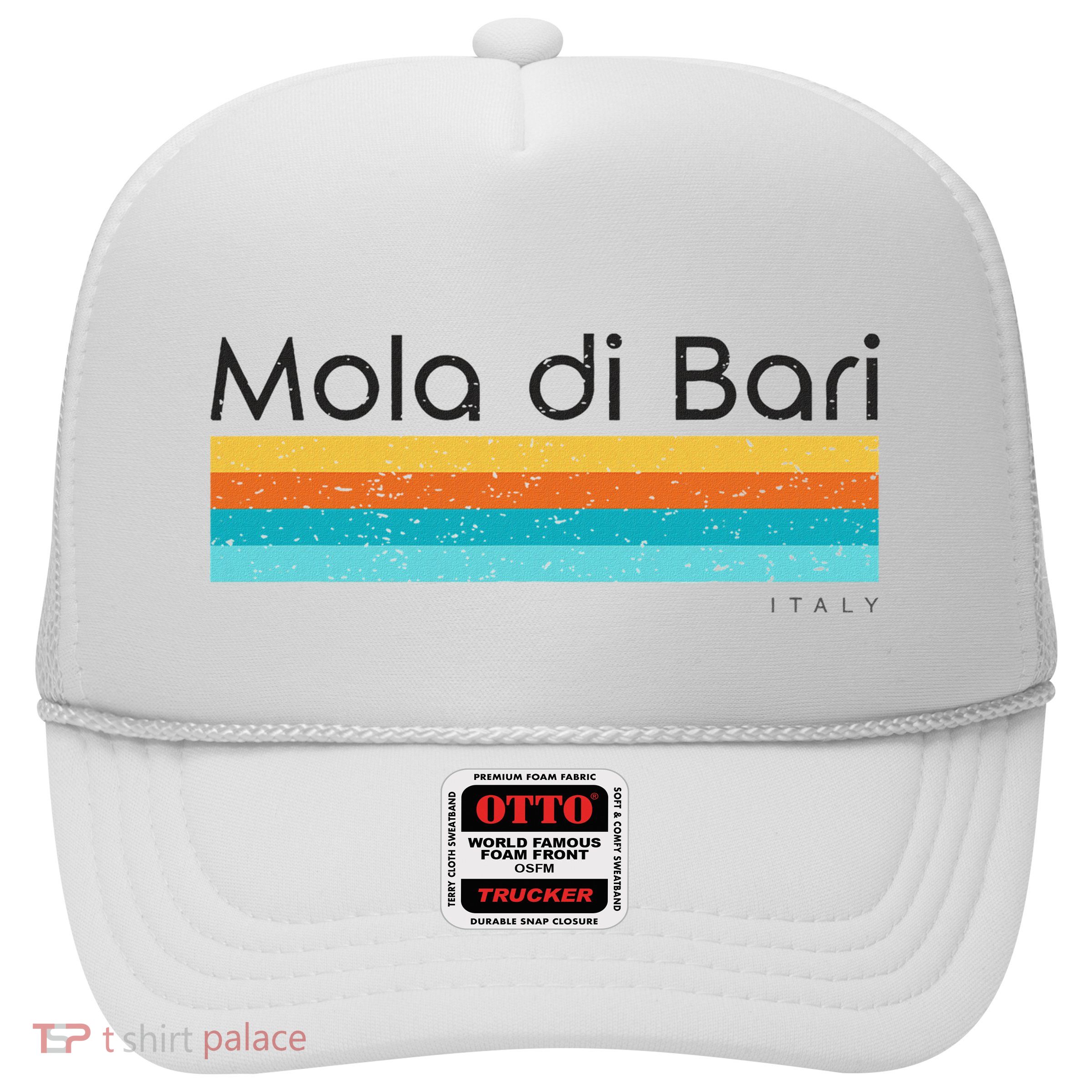 Mola Di Bari Italy Trucker Hat