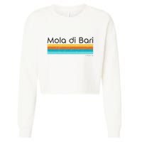 Mola Di Bari Italy Cropped Pullover Crew