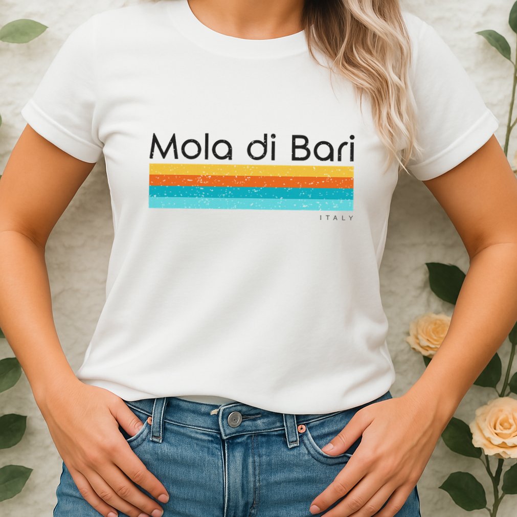 Mola Di Bari Italy Womens T-Shirt