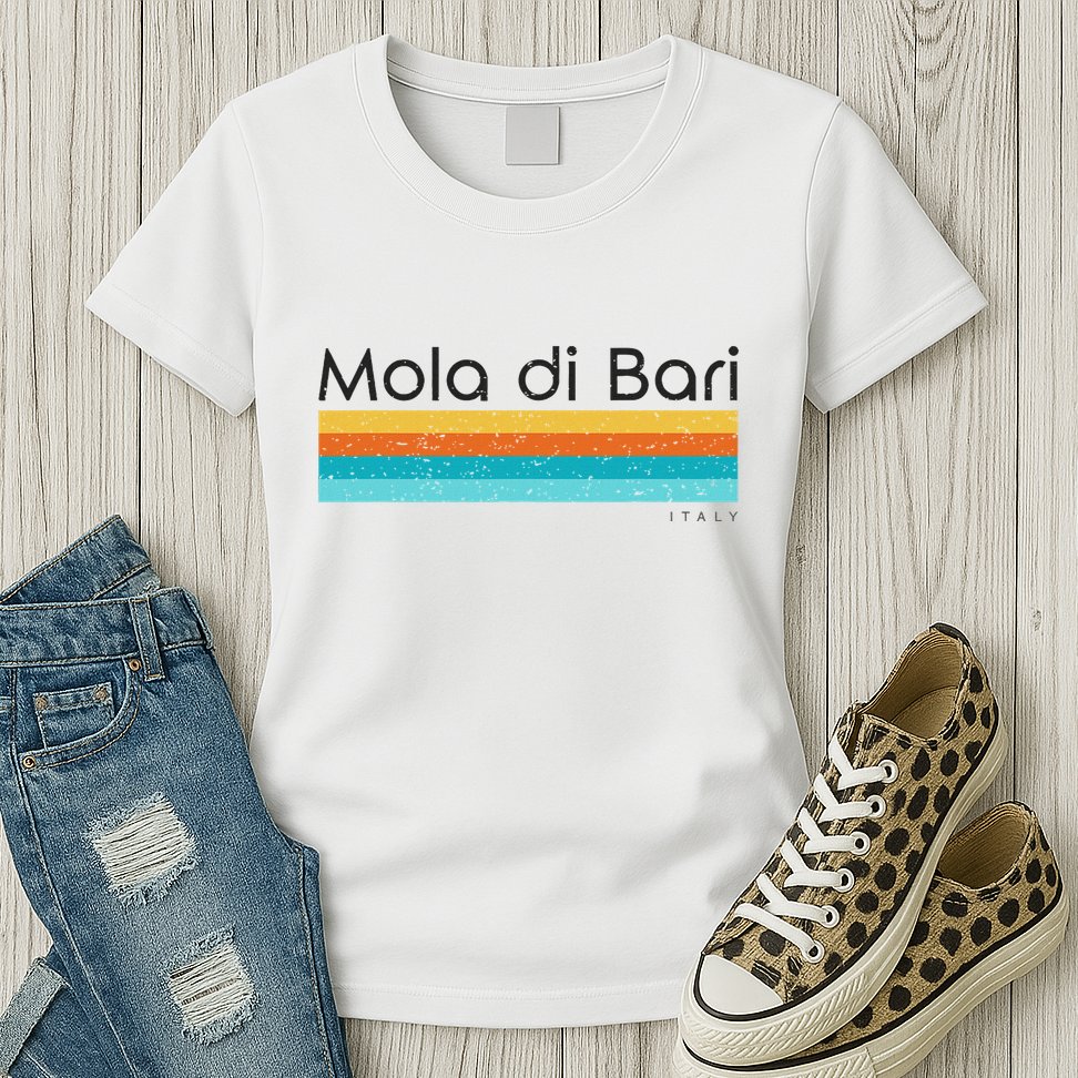 Mola Di Bari Italy Womens T-Shirt