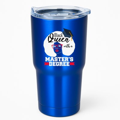 Masters Degree Black Queen Graduation Public Health Gift Tumbler