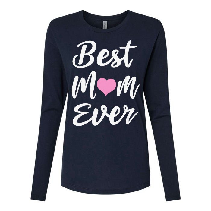 Mothers Day Best Mom Ever Gifts From Daughter Son Mom Womens Cotton Relaxed Long Sleeve T-Shirt