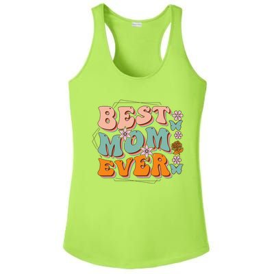 Mothers Day Best Mom Ever From Daughter Son Mom grandma Ladies PosiCharge Competitor Racerback Tank