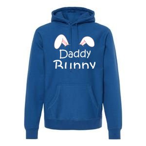 Mama Daddy Bunny Easter Day Dad Pregnant Mom Matching Couple Cute Gift Premium Hoodie