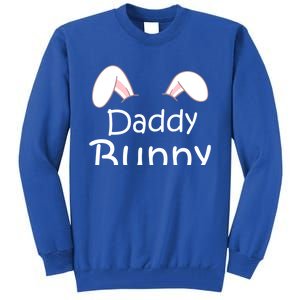 Mama Daddy Bunny Easter Day Dad Pregnant Mom Matching Couple Cute Gift Tall Sweatshirt