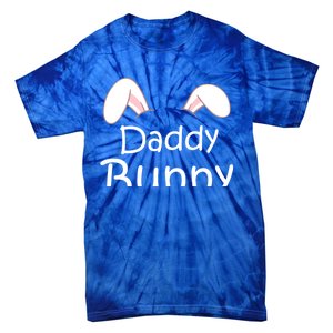 Mama Daddy Bunny Easter Day Dad Pregnant Mom Matching Couple Cute Gift Tie-Dye T-Shirt