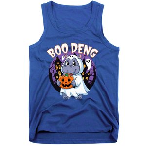 Moo Deng Baby Hippo Boo Deng Long For Halloween Tank Top