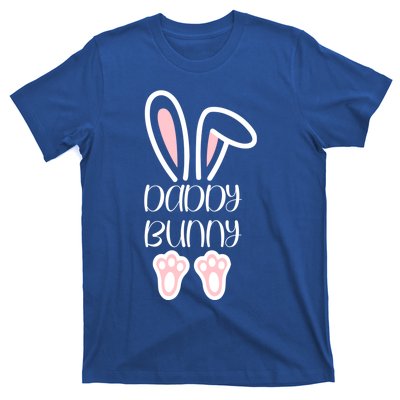 Mama Daddy Bunny Easter Day Dad Pregnant Mom Matching Couple Gift T-Shirt