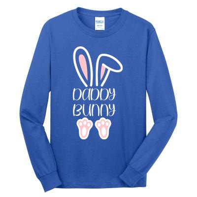 Mama Daddy Bunny Easter Day Dad Pregnant Mom Matching Couple Gift Tall Long Sleeve T-Shirt