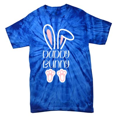 Mama Daddy Bunny Easter Day Dad Pregnant Mom Matching Couple Gift Tie-Dye T-Shirt