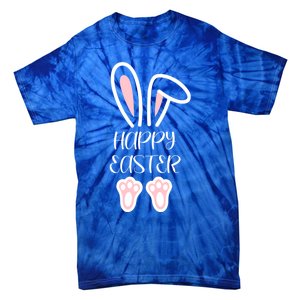 Mama Daddy Bunny Easter Day Dad Pregnant Mom Matching Couple Gift Tie-Dye T-Shirt