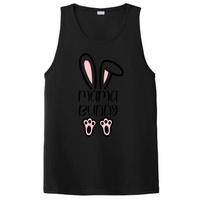 Mama Daddy Bunny Easter Day Dad Pregnant Mom Matching Couple Gift PosiCharge Competitor Tank