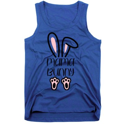 Mama Daddy Bunny Easter Day Dad Pregnant Mom Matching Couple Gift Tank Top