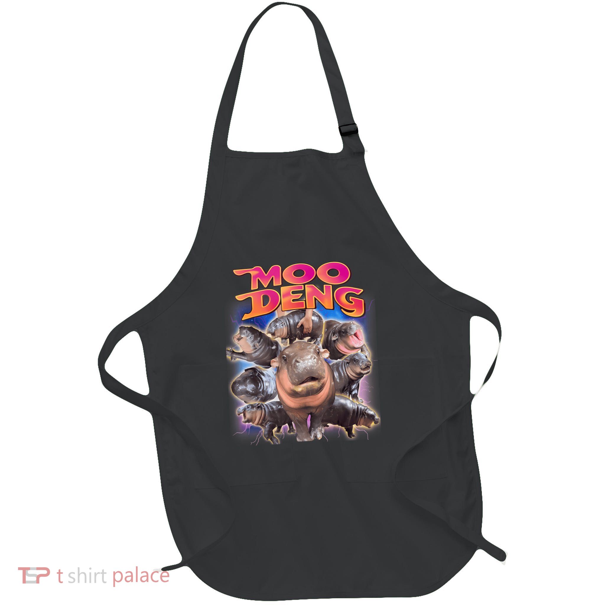 Moo Deng Baby Hippo Apron