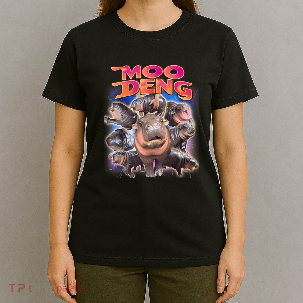 Moo Deng Baby Hippo T-Shirt