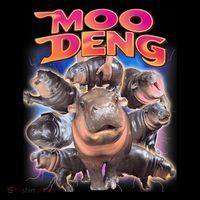 Moo Deng Baby Hippo T-Shirt