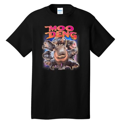 Moo Deng Baby Hippo Tall T-Shirt