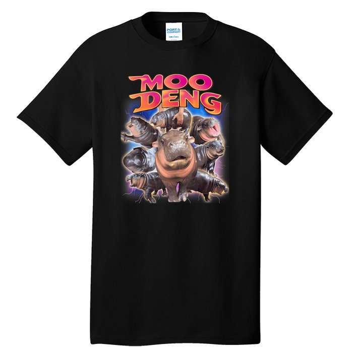 Moo Deng Baby Hippo Tall T-Shirt